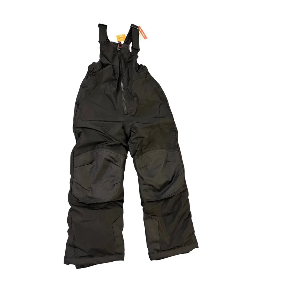 Cat Jack Kids Black Snow Bib Overalls‎ Outerwear Size XS Wind Water Resistant
